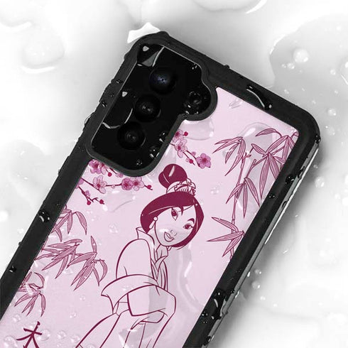 Disney Mulan Character Art Galaxy S23 Plus Waterproof Case