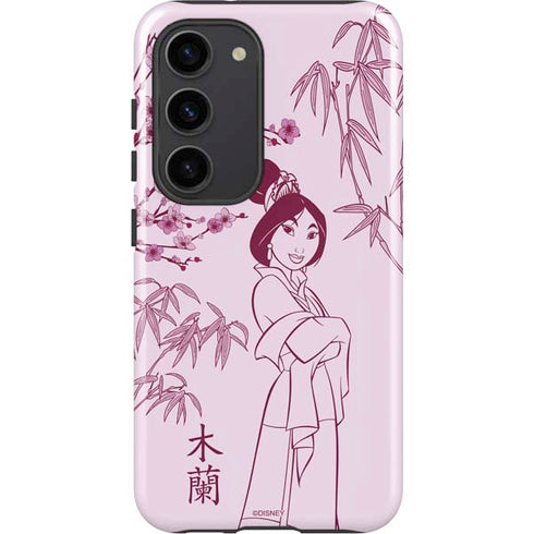 Disney Mulan Character Art Galaxy S23 Pro Case