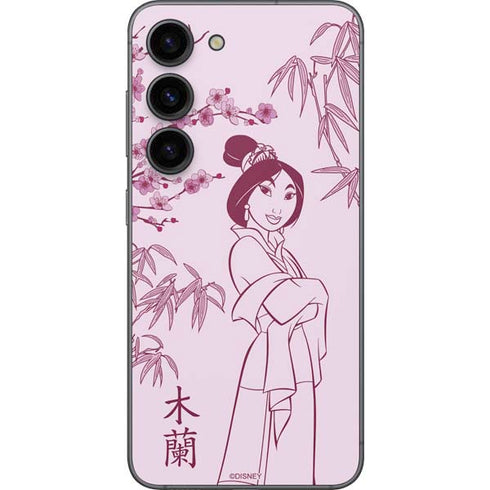 Disney Mulan Character Art Galaxy S23 Skin