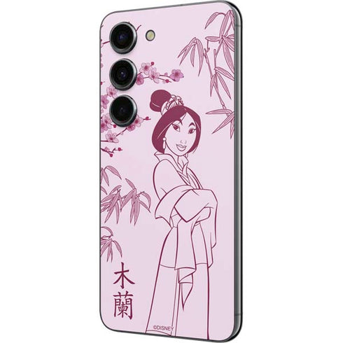 Disney Mulan Character Art Galaxy S23 Skin