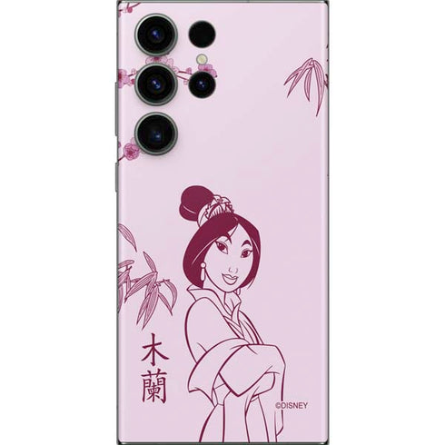 Disney Mulan Character Art Galaxy S23 Ultra Skin