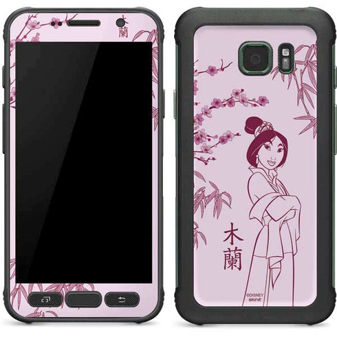 Disney Mulan Character Art Galaxy S7 Active Skin