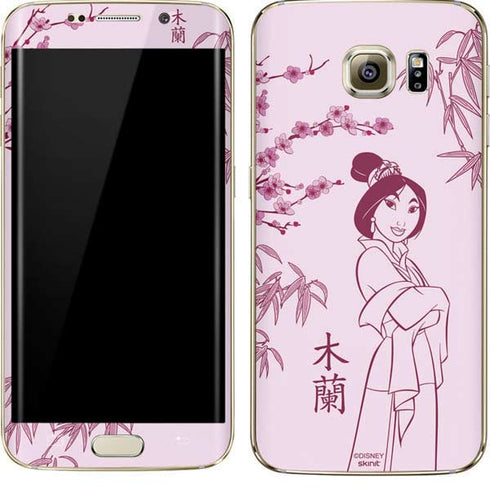 Disney Mulan Character Art Galaxy S7 Edge Skin