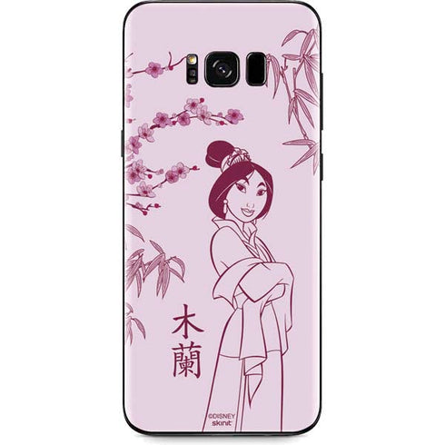 Disney Mulan Character Art Galaxy S8 Skin