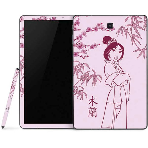Disney Mulan Character Art Samsung Galaxy Tab Skin