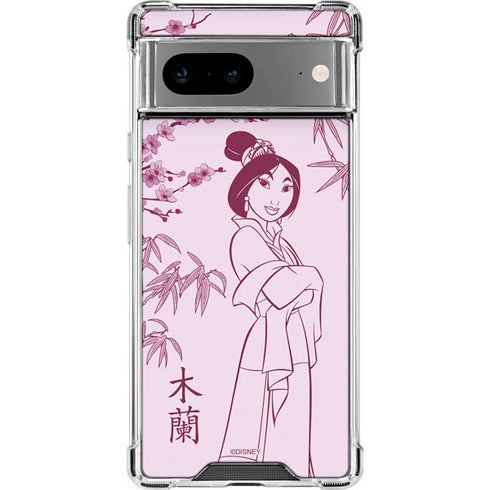 Disney Mulan Character Art Google Pixel 8 Clear Case