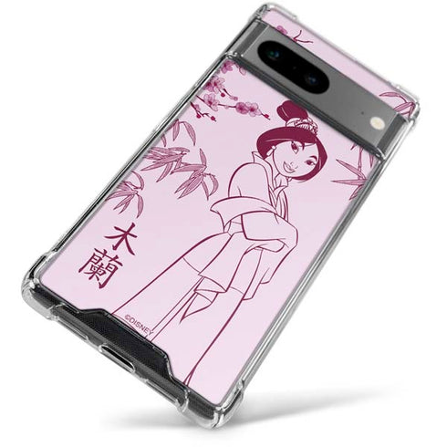 Disney Mulan Character Art Google Pixel 8 Clear Case