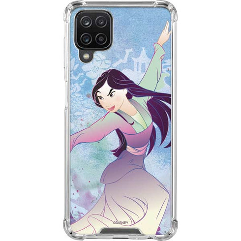 Disney Mulan In Training Galaxy A12 Clear Case
