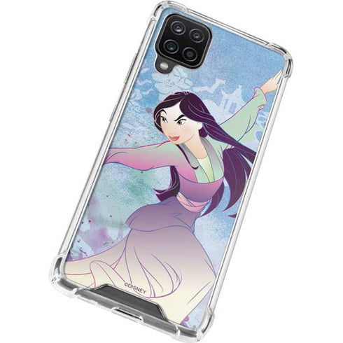 Disney Mulan In Training Galaxy A12 Clear Case