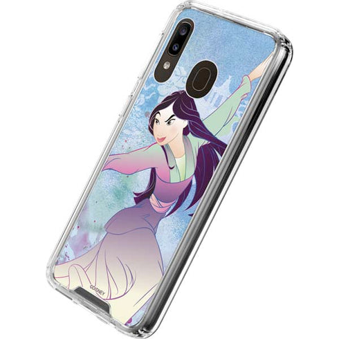 Disney Mulan In Training Galaxy A30 Clear Case