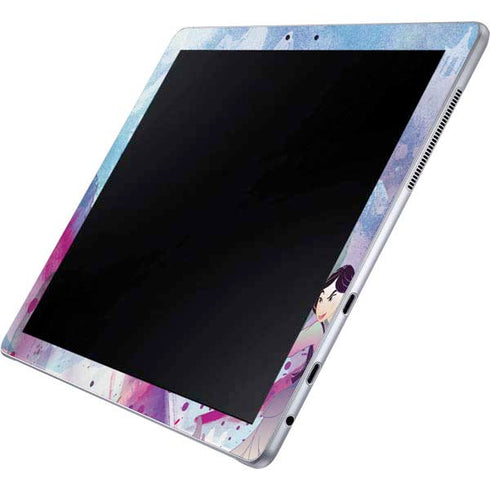 Disney Mulan In Training Galaxy Book 12in Skin