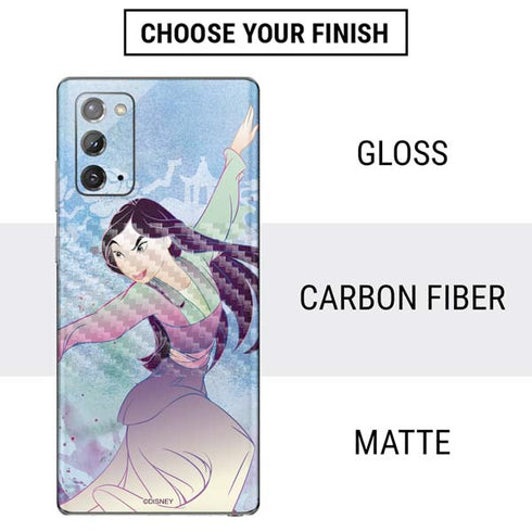 Disney Mulan In Training Galaxy Note20 5G Skin