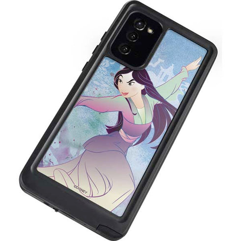 Disney Mulan In Training Galaxy Note20 5G Waterproof Case