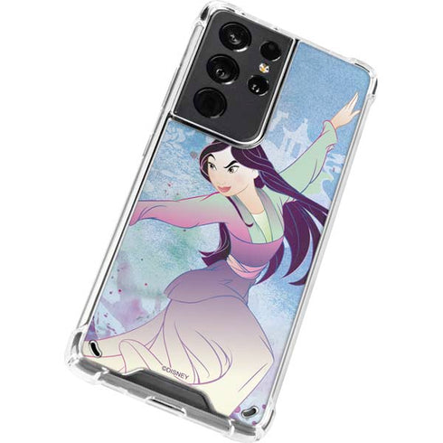 Disney Mulan In Training Galaxy S21 Ultra 5G Clear Case