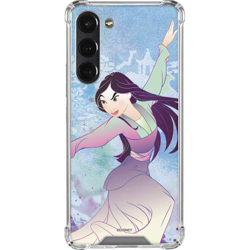 Disney Mulan In Training Galaxy S23 Plus Clear Case