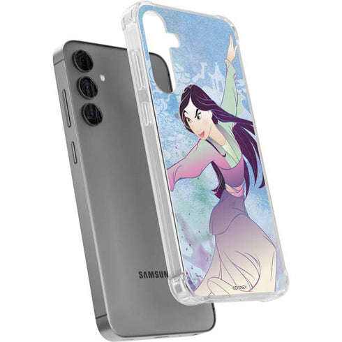 Disney Mulan In Training Galaxy S24 Plus Clear Case