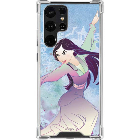 Disney Mulan In Training Galaxy S24 Ultra Clear Case