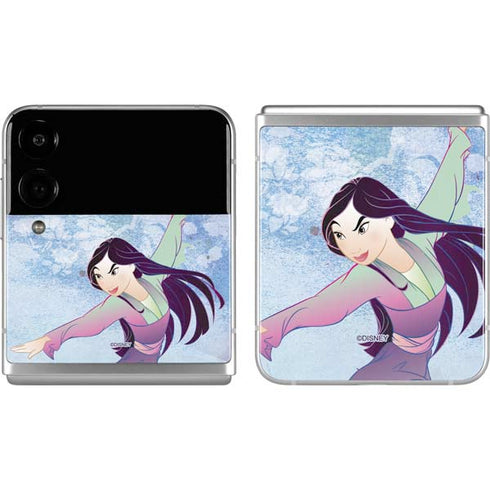 Disney Mulan In Training Galaxy Z Flip4 5G Skin
