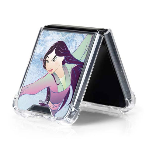 Disney Mulan In Training Galaxy Z Flip5 5G Clear Case