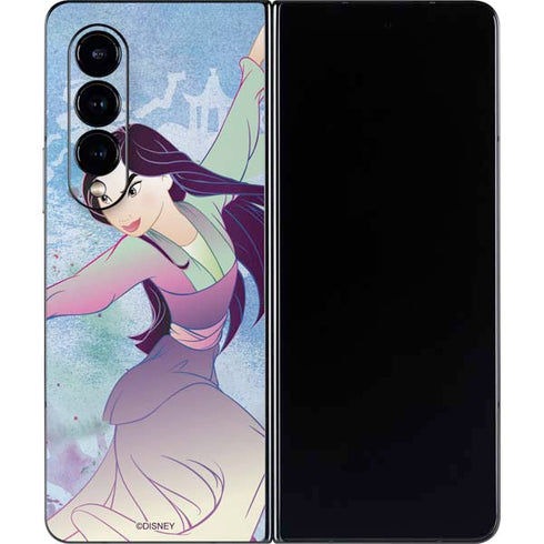 Disney Mulan In Training Galaxy Z Fold4 5G Skin