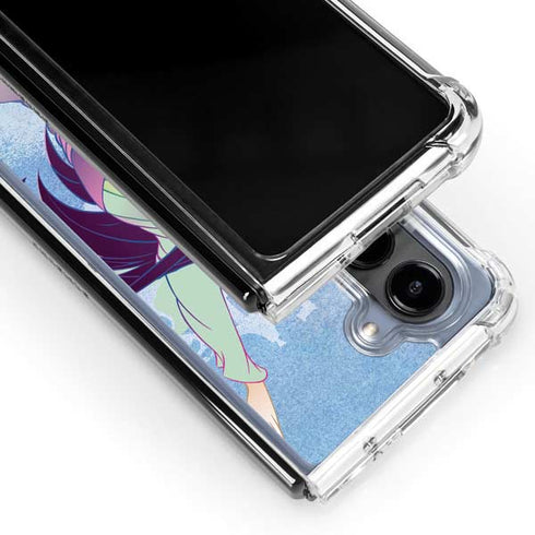 Disney Mulan In Training Galaxy Z Fold5 5G Clear Case