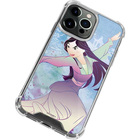 Disney Mulan In Training iPhone 15 Pro Max Clear Case