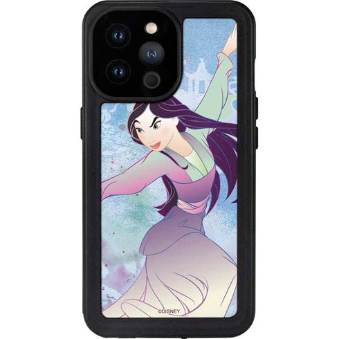 Disney Mulan In Training iPhone 14 Pro Max Waterproof Case