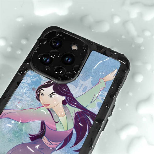 Disney Mulan In Training iPhone 14 Pro Max Waterproof Case