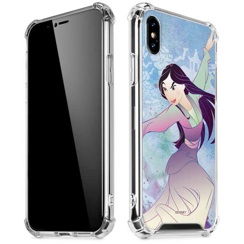 Disney Mulan In Training iPhone XS Max Clear Case