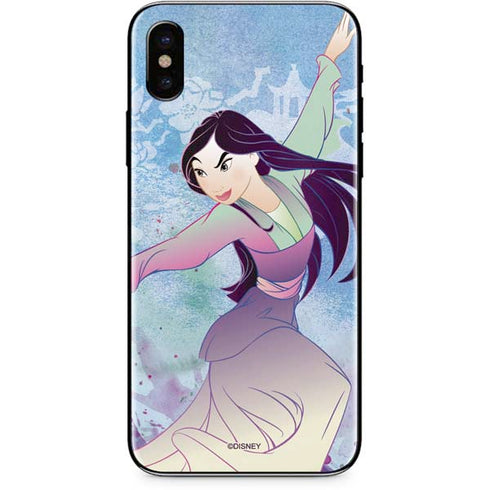 Disney Mulan In Training iPhone XS Skin