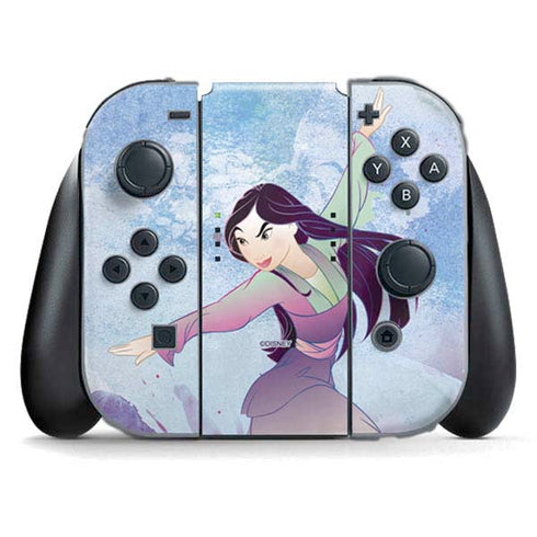 Disney Mulan In Training Nintendo Switch (2017-2021) Joy-Con Controller Skin