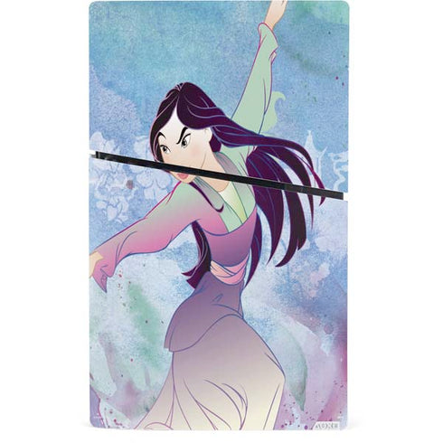 Disney Mulan In Training PS5 Slim Digital Edition Bundle Skin