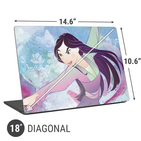 Disney Mulan In Training Universal Laptop 18in (14.6 x 10.6in) Skin