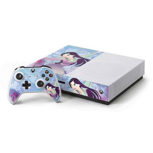Disney Mulan In Training Xbox One S Console and Controller Bundle Skin