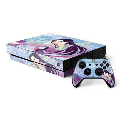 Disney Mulan In Training Xbox One X Bundle Skin