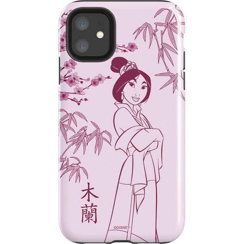 Disney Mulan Character Art iPhone 11 Impact Case