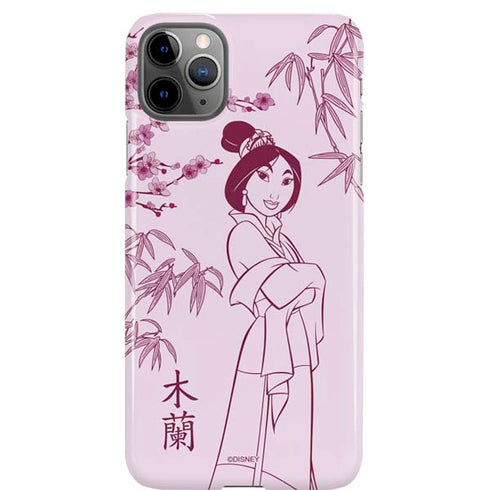 Disney Mulan Character Art iPhone 11 Pro Max Lite Case