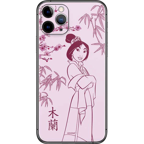 Disney Mulan Character Art iPhone 11 Pro Skin