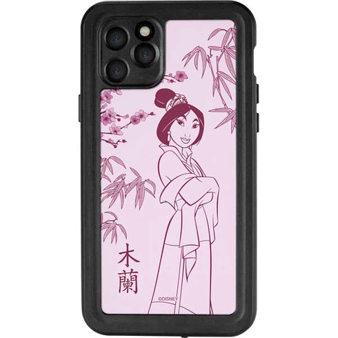 Disney Mulan Character Art iPhone 11 Pro Waterproof Case
