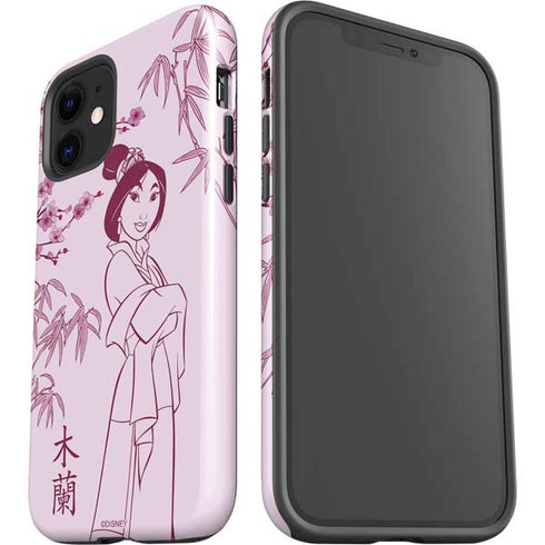 Disney Mulan Character Art iPhone 12 Impact Case