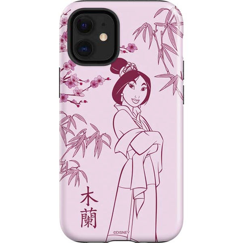 Disney Mulan Character Art iPhone 12 Mini Impact Case
