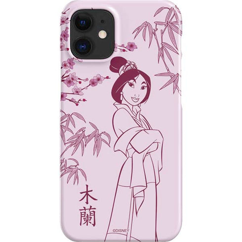Disney Mulan Character Art iPhone 12 Mini Lite Case