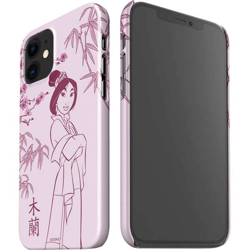 Disney Mulan Character Art iPhone 12 Mini Lite Case