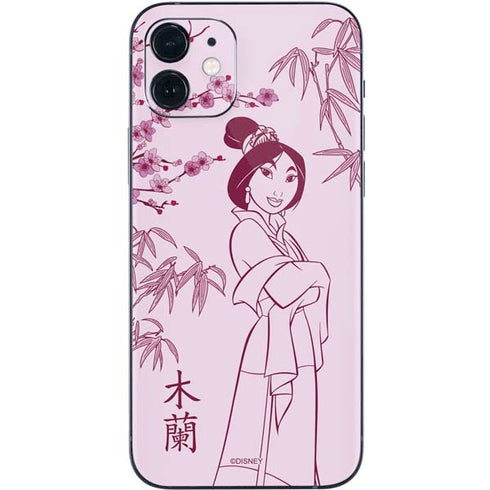 Disney Mulan Character Art iPhone 12 Mini Skin