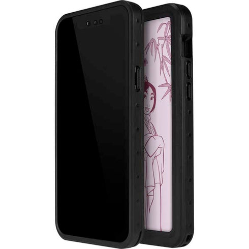 Disney Mulan Character Art iPhone 12 Mini Waterproof Case
