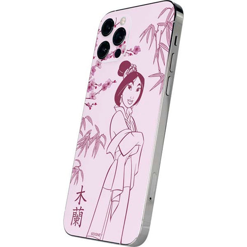 Disney Mulan Character Art iPhone 12 Pro Max Skin