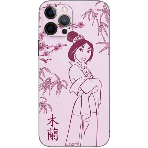 Disney Mulan Character Art iPhone 12 Pro Skin