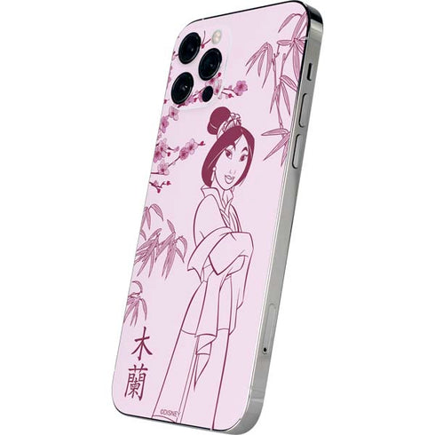 Disney Mulan Character Art iPhone 12 Pro Skin