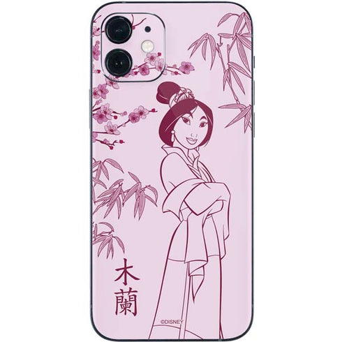 Disney Mulan Character Art iPhone 12 Skin