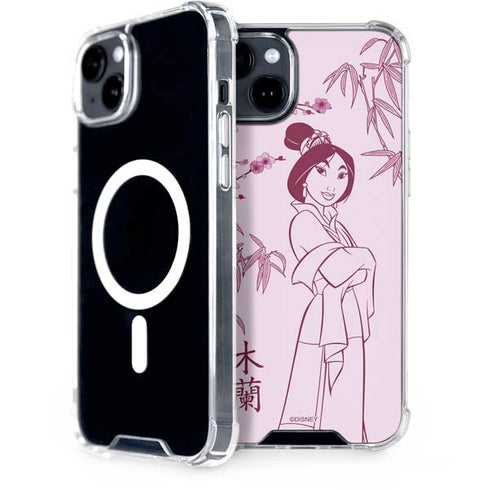 Disney Mulan Character Art iPhone 15 MagSafe Case